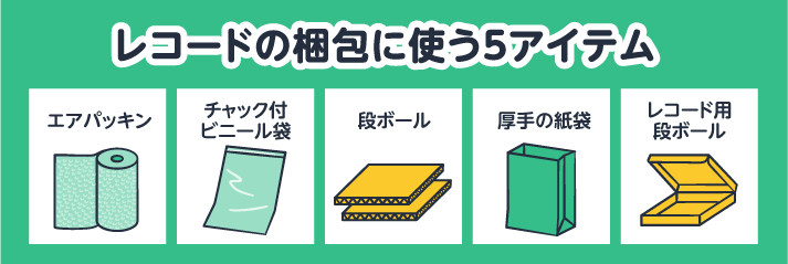 レコード ストア 発送料