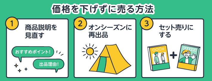 メルカリで出品したものが売れない場合はどうしたらいい？解説します！ | 買取のコツ | リコマース宅配買取サービス